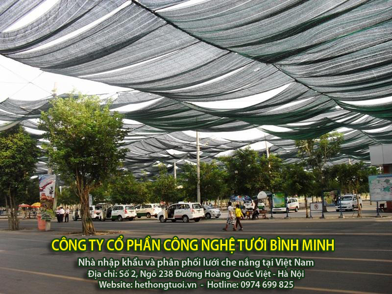 Bán lưới che nắng tại Hà Nội | Lưới chống nắng